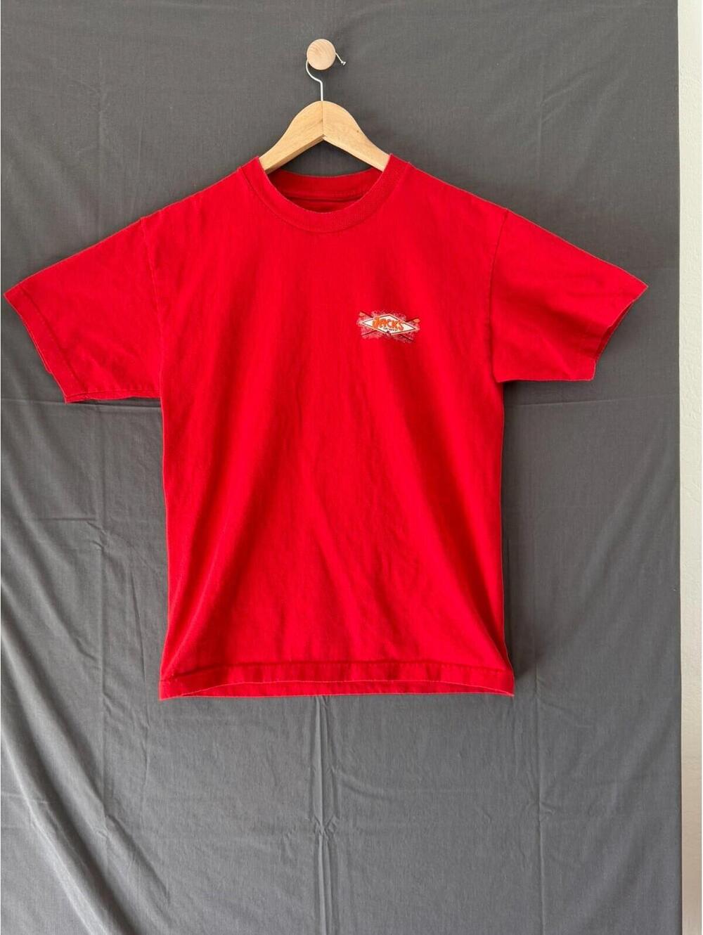 Jacks Surfboards T‑Shirt Red Diamond Logo Graphic Tee Men’s M Surf Skate